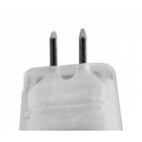 Low voltage spot lamps have a 2 pin push in connector