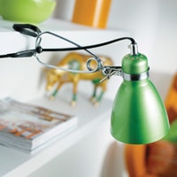 Cyclone colourful sturdy metal reading light