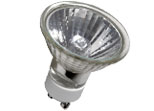 Halogen GU10 mains voltage spot bulb