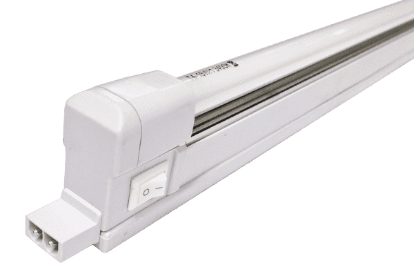 Older fluorescent light fittings