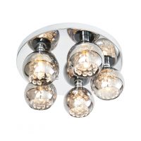 IP44 rated semi flush ceiling lights suitable for use in bathrooms.