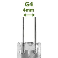 G4 bulbs - A wide range of G4 halogen capsule bulbs with a variety of voltage and wattage options