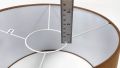 Measuring the depth of the duplex ring viewed from the top