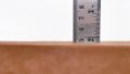 Measuring the depth of the duplex ring viewed from the side