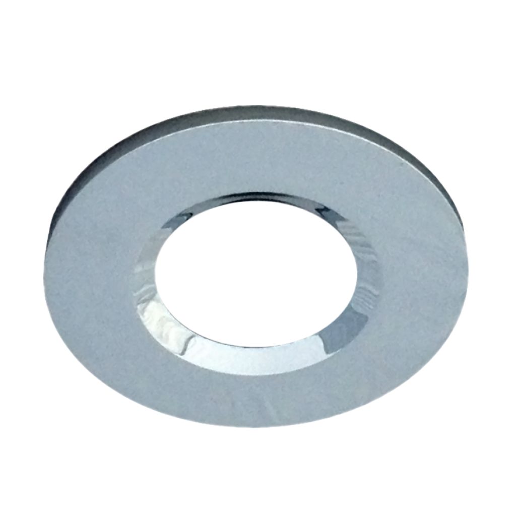 Silver Chrome Bezel Cover For Elan Low Energy 10w Cob Downlight Units ELANBEZ-CH