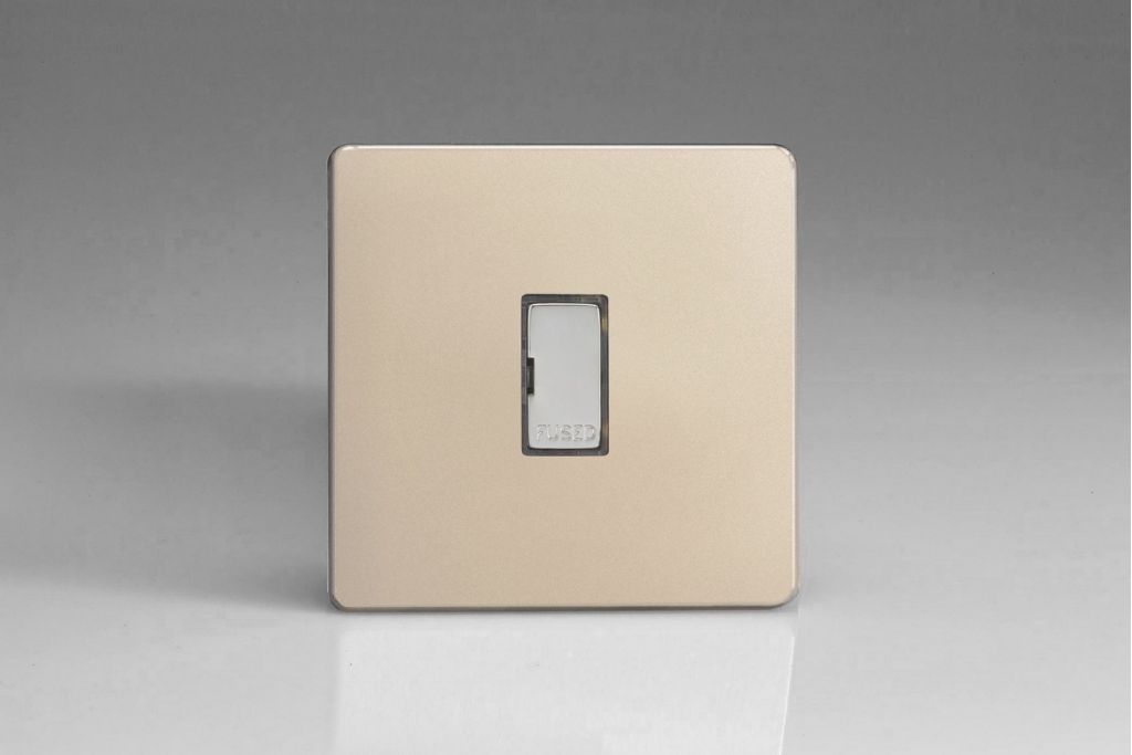 Fused Spur Satin Screwless + Chrome Insert Varilight XDN6UDS