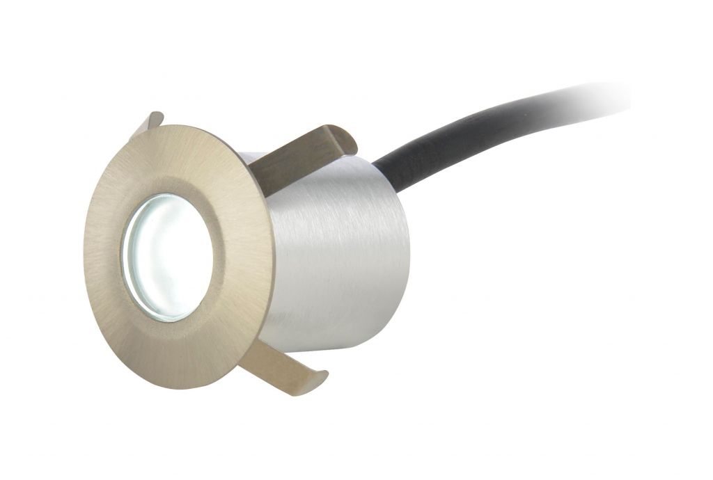 Culina Ip65 Circular LED 0.5w Warm White Plinth / Decking Kitchen Light