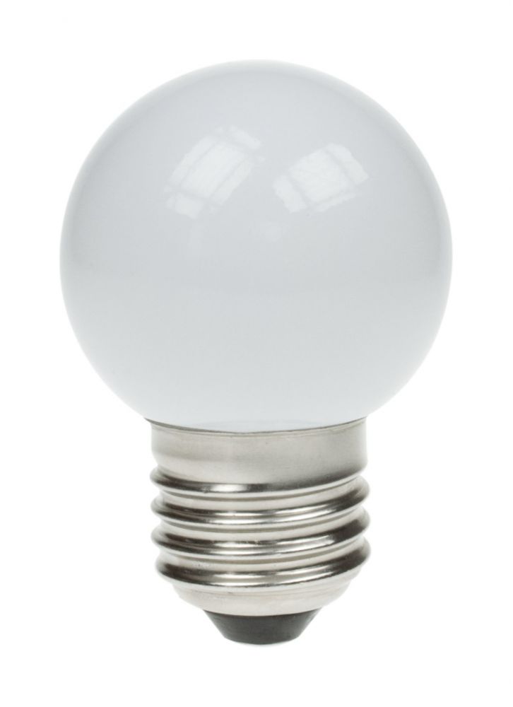1.5w LED Golf Ball Bulb ES E27 Warm White Decorative Festoon
