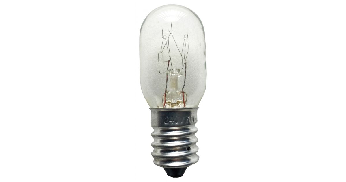 Lyvia Electrical 765 230v 7w Tungsten Pygmy Bulb, E14, dimmable, clear