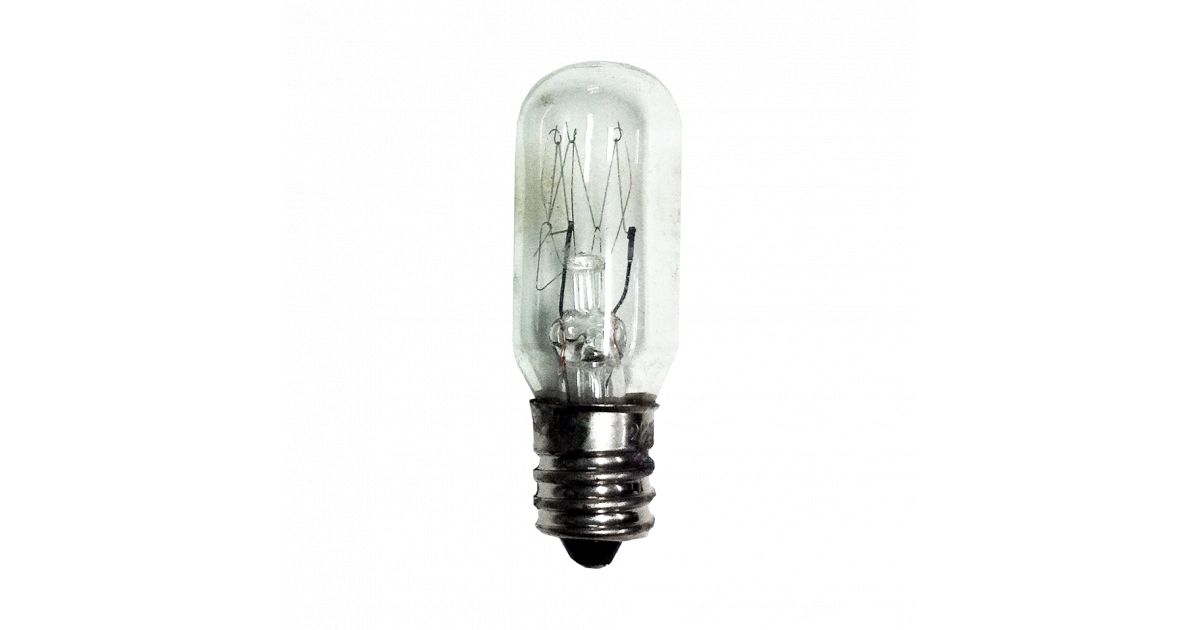 240v 12w E12 bulb (54mm x 16mm, 48x19, CES, Candelabra Edison Screw