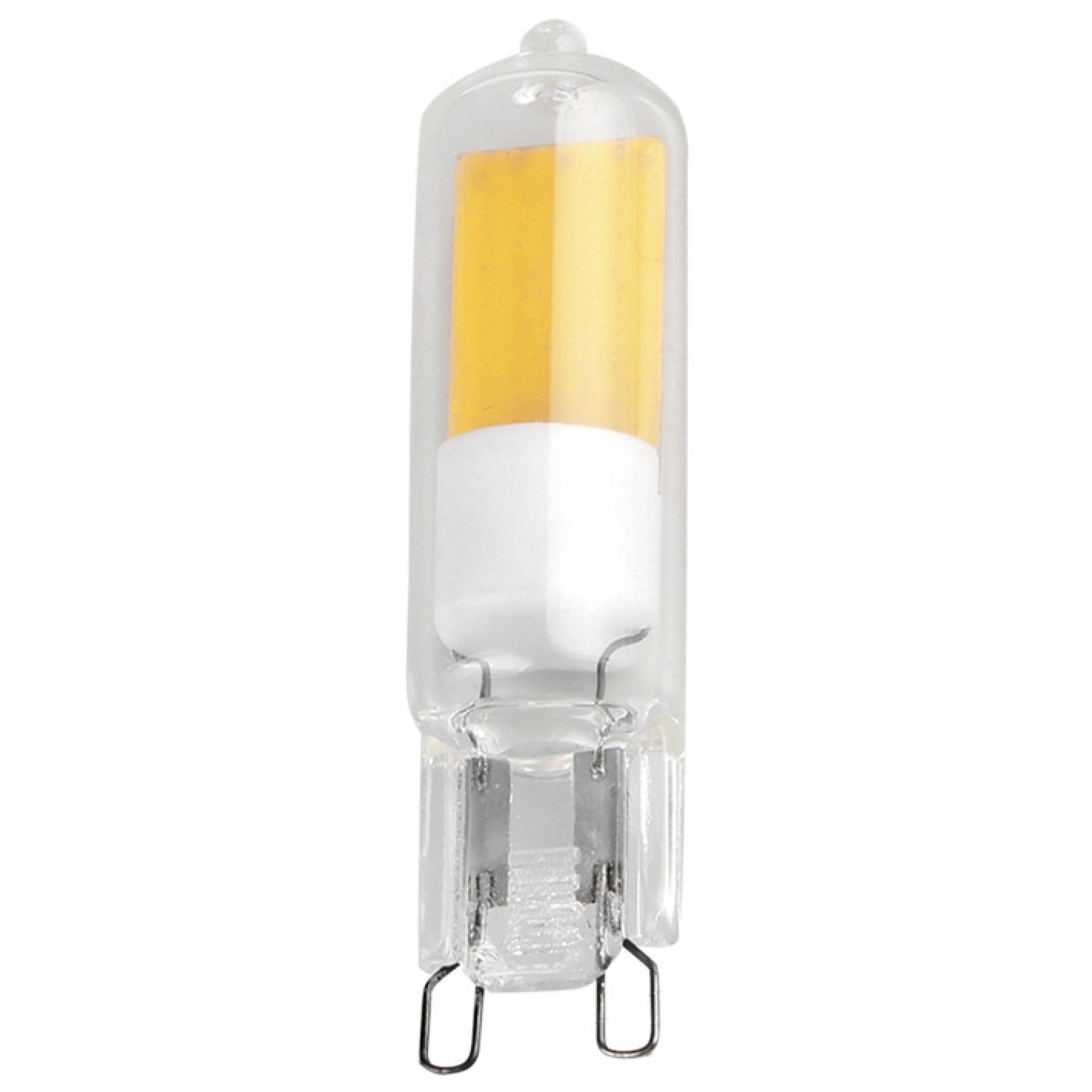 Kosnic KLED02CPL G9 N30 2w LED G9 Capsule Bulb 3000K non dimmable clear 200lm