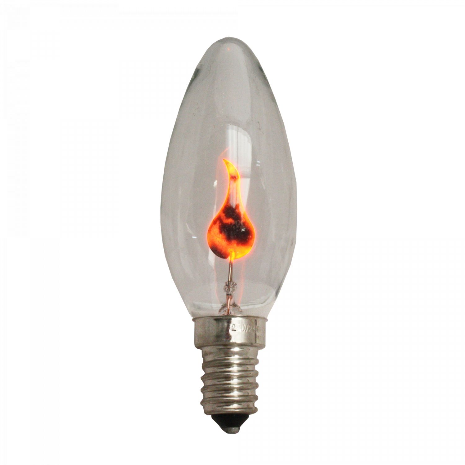 Long Life Lamp Company 4 X 3w Flicker Flame Candle Light Bulb E14 SES