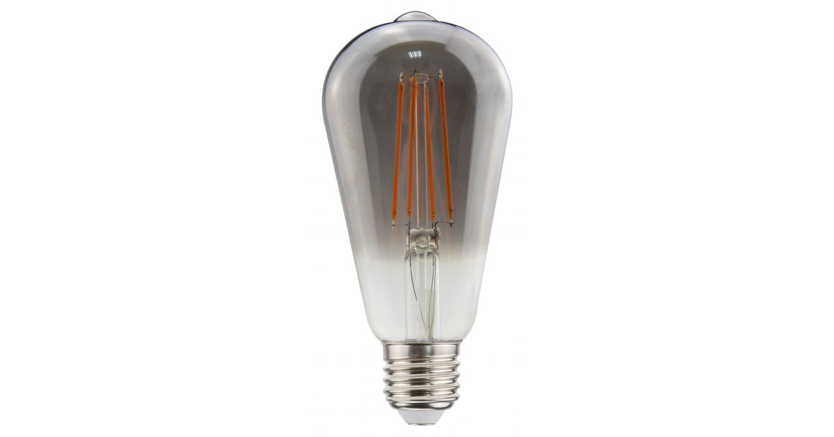 St64 Led Bulb Drawing.pdf ILST64E27D009: 7w Sunset Vintage Filament ST64 LED Bulb
