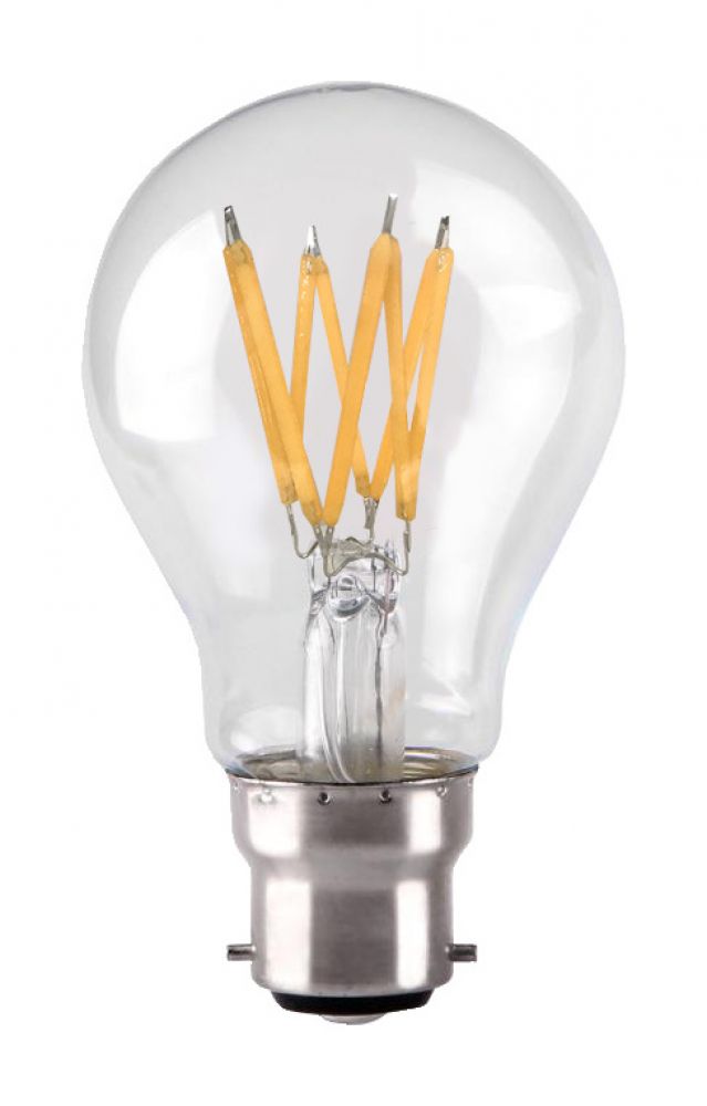 7w LED Filament GLS Light Bulb (BC, B22, NONDIMMABLE) £3.03