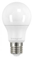 ILGLSE27NC088: 8.8w LED Classic Globe GLS, Non Dimmable, 2700K, E27, 806lm =60w : Integral LED - from £1.19