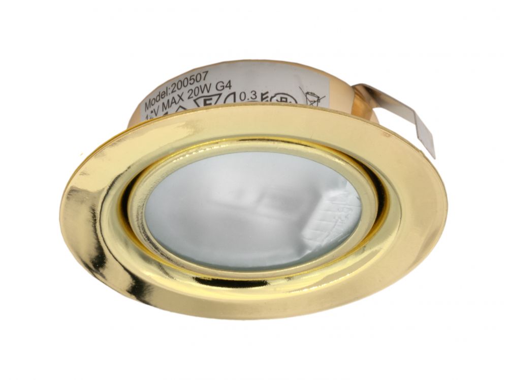 12v halogen recessed downlight brass, warm white low voltage