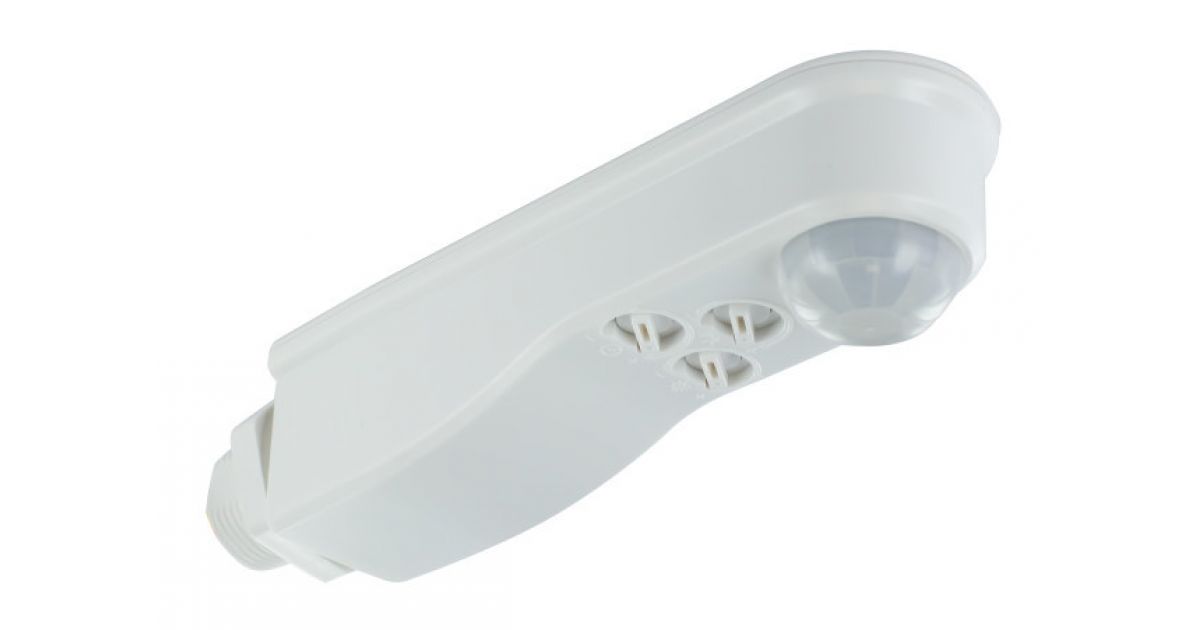 ILSENPIR010: Batten Mount PIR Single Sensor, IP65, White