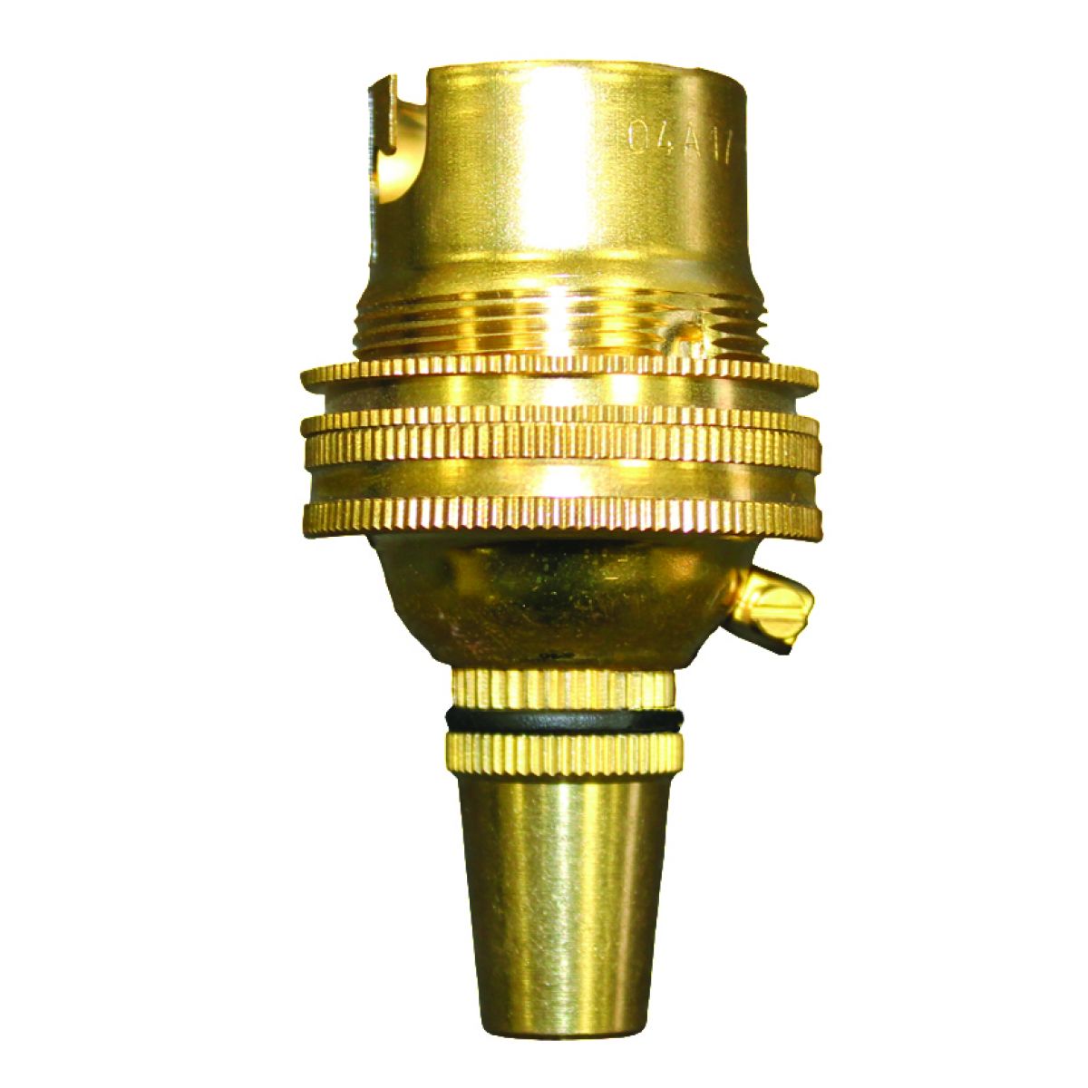 Lyvia Electrical 219 Brass Cord Grip Lamp Holder, BC from £3.09