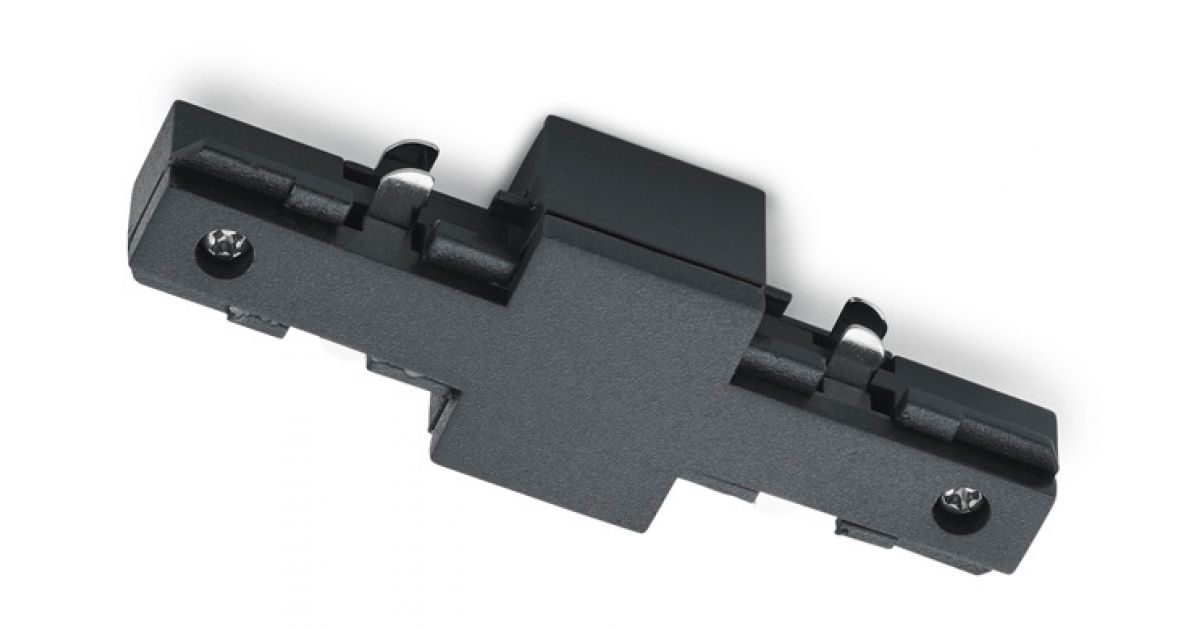 702132: DuoLine Track Inline Connector, Matt Black : Trio