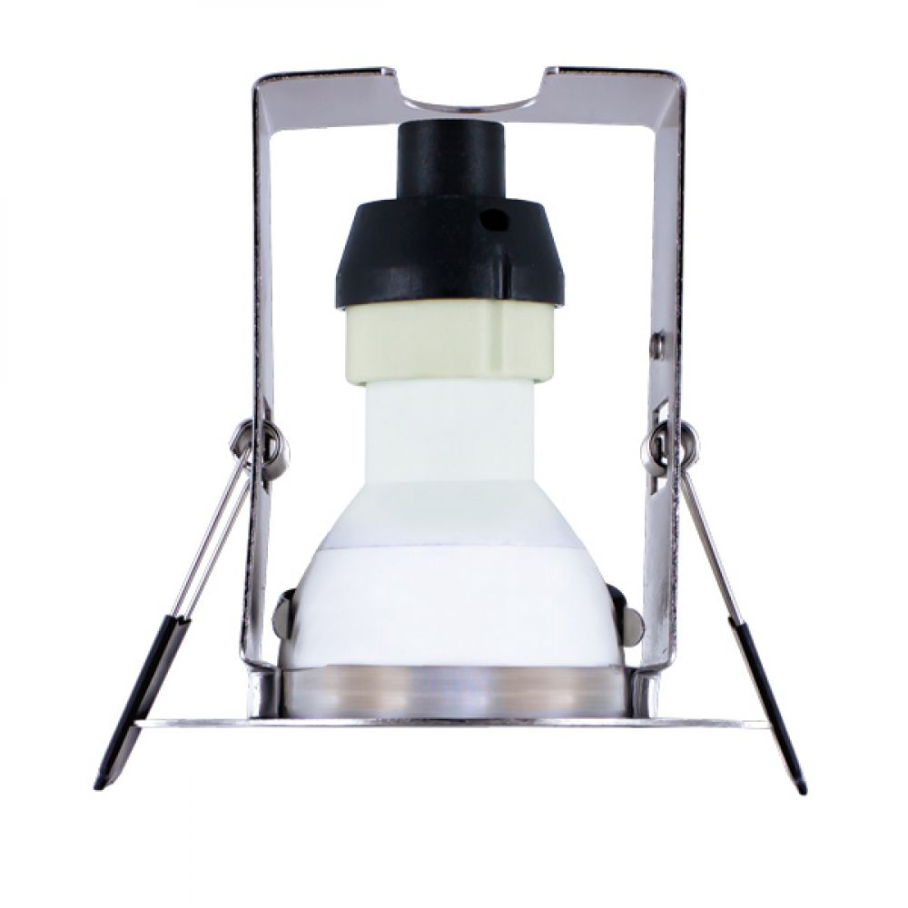 Evofire ILDLFR70D010 IP65 Fire Rated GU10 Square Downlight with