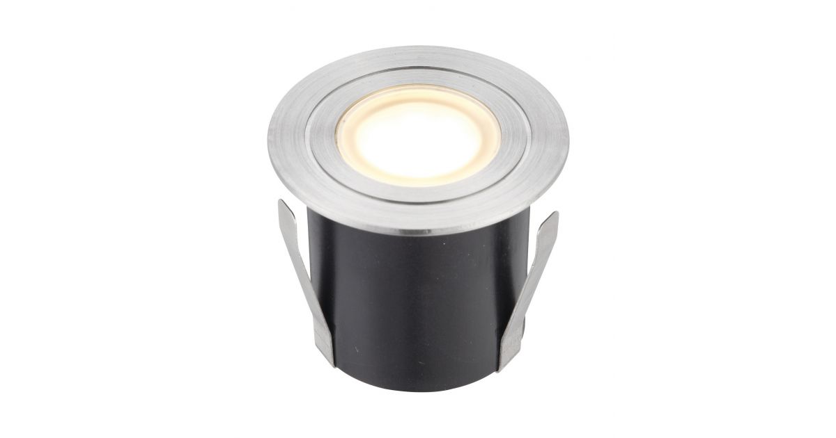 Saxby 73464 Hayz 1.2w LED Decking Light, IP67, 3000k, warm white