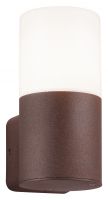 222260124: Hoosic Wall Light, IP44, Rust Brown : Trio - from £25.83