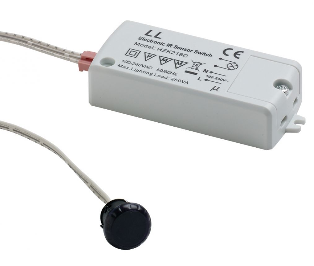 Infra Red On/Off Motion Sensor, Mains, Low Voltage, IR