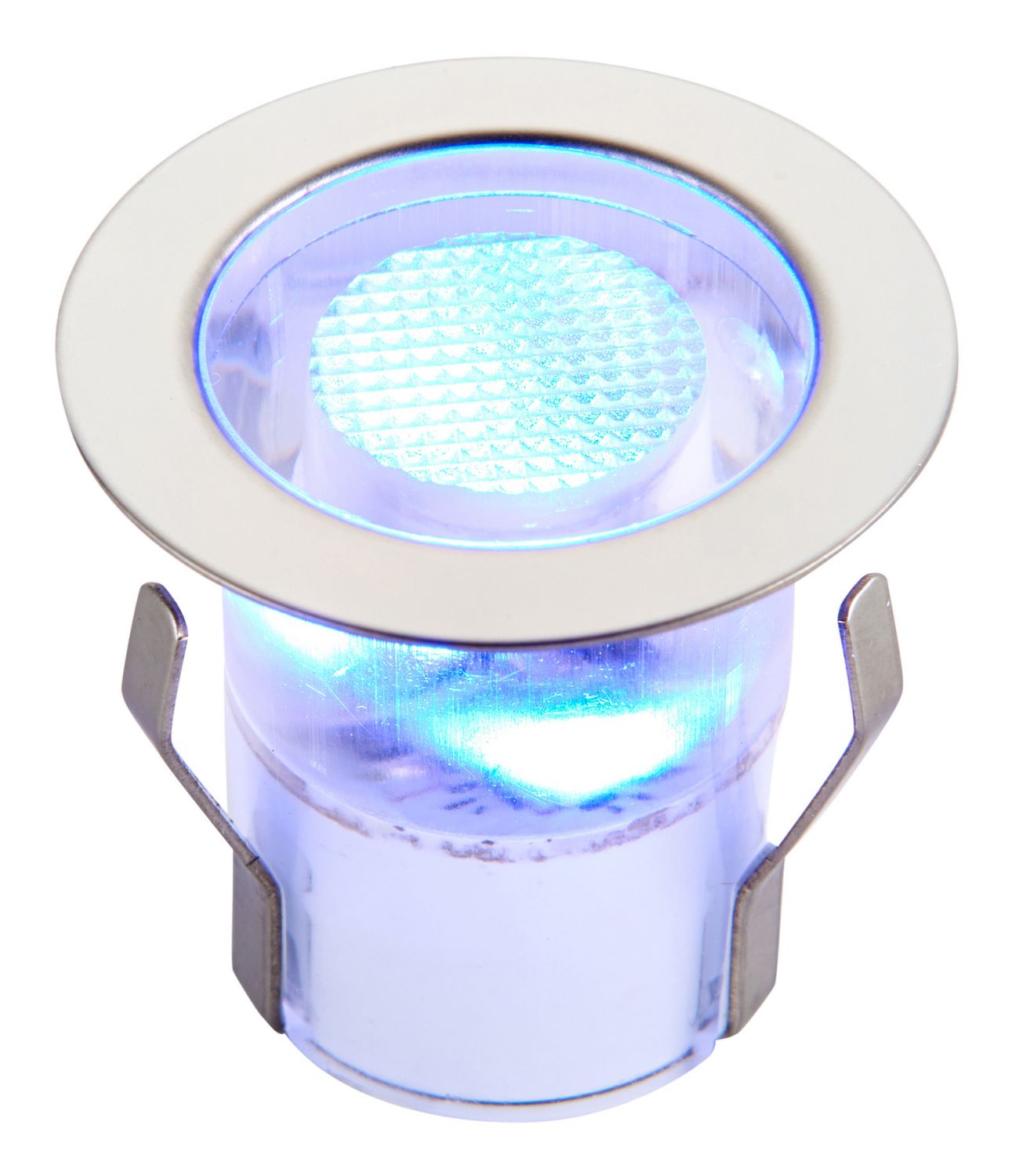 Saxby 94422 Kios 2 LED 30mm Decking Light Kit, IP44, blue from £28.50