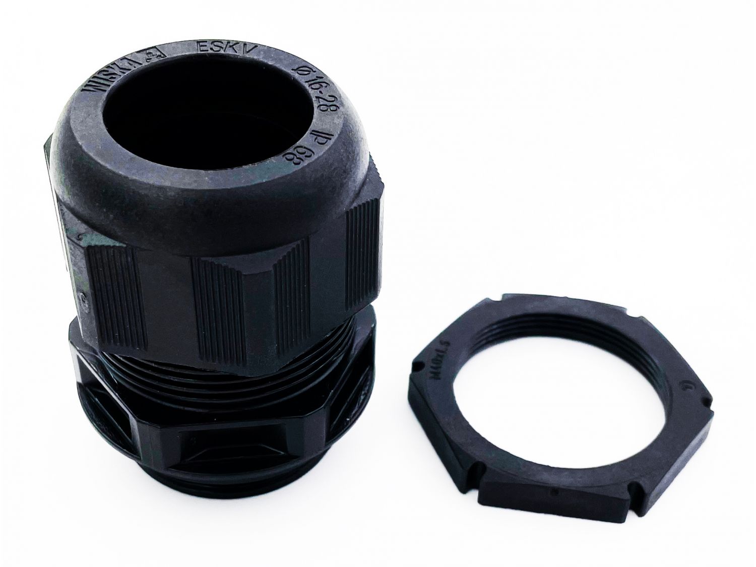 99711 GLP40 Black: M40 Sprint Cable Gland, Pack Of 5 : Wiska