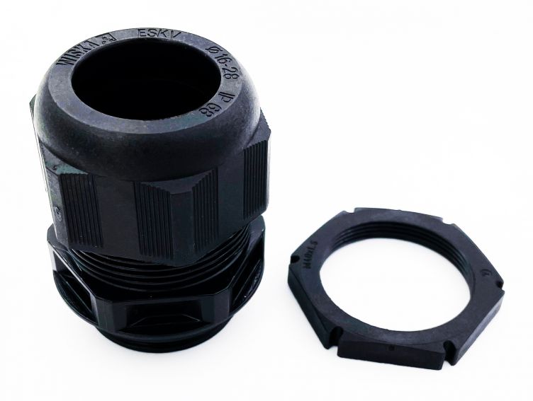 thumbnail image 2 of Wiska Sprint Amendment 3 Compression Glands For Meter Tails - Plastic/Metal - 3 Ports 2 of 6