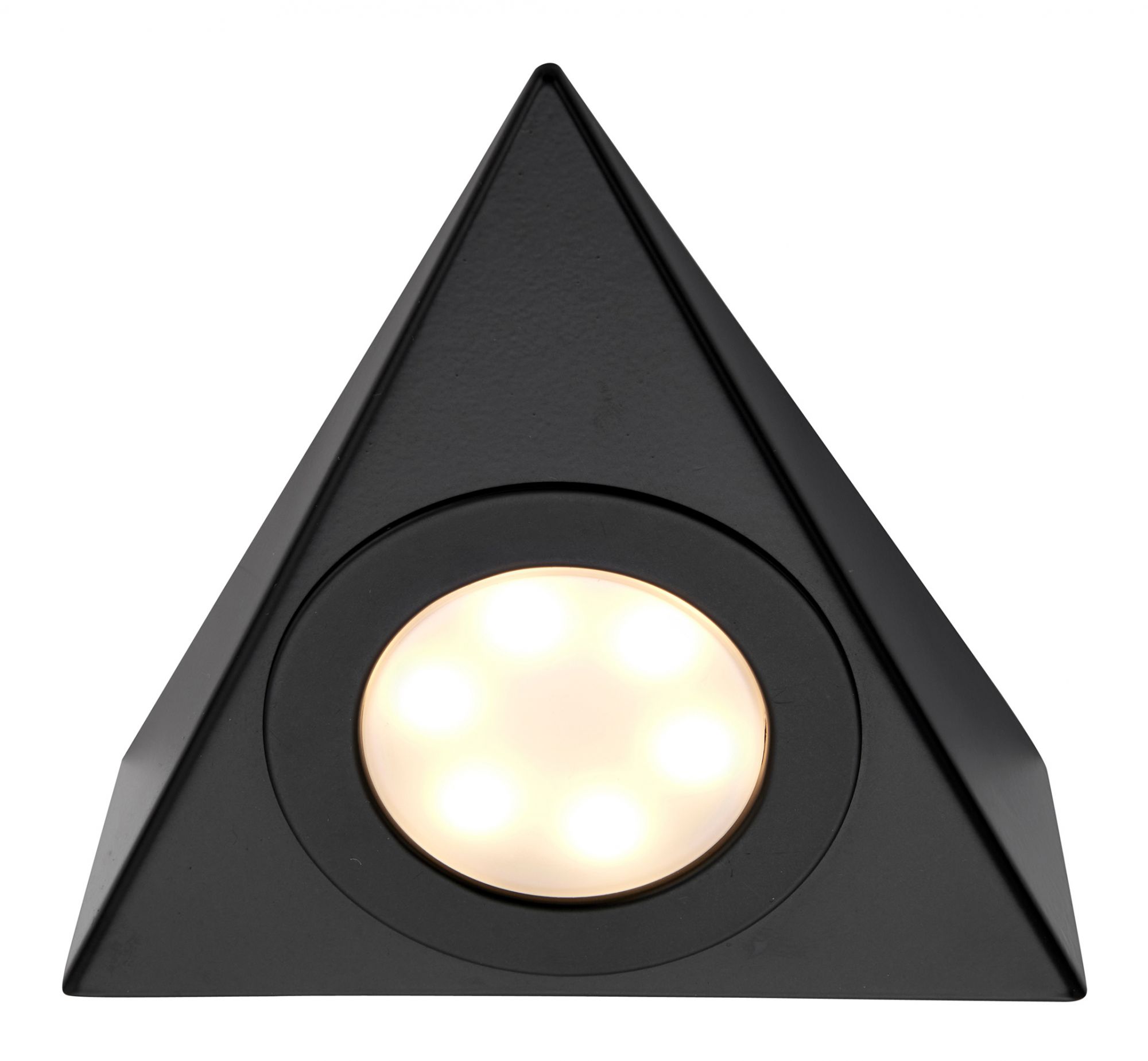 Large Triangular Led Lights 103031: Nyx CCT LED Triangle Light, Matt Black, 3000K