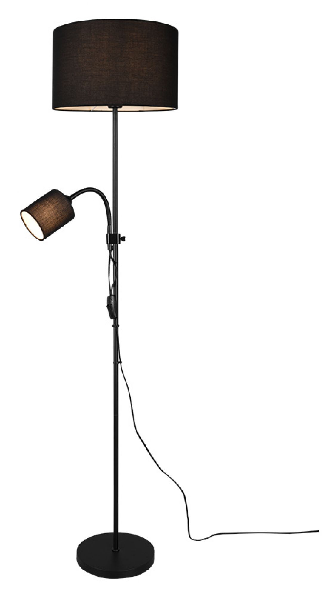 R40192002: Owen Floor Light, Black : Trio - from £60.51