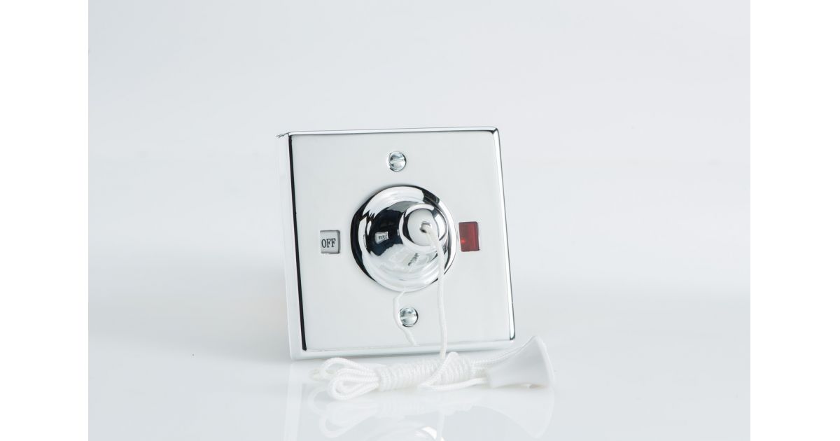 YPSC45 Pull Switch Chrome Effect 45A Varilight ypsc45-pull-switch-chrome-effect-45a-varilight