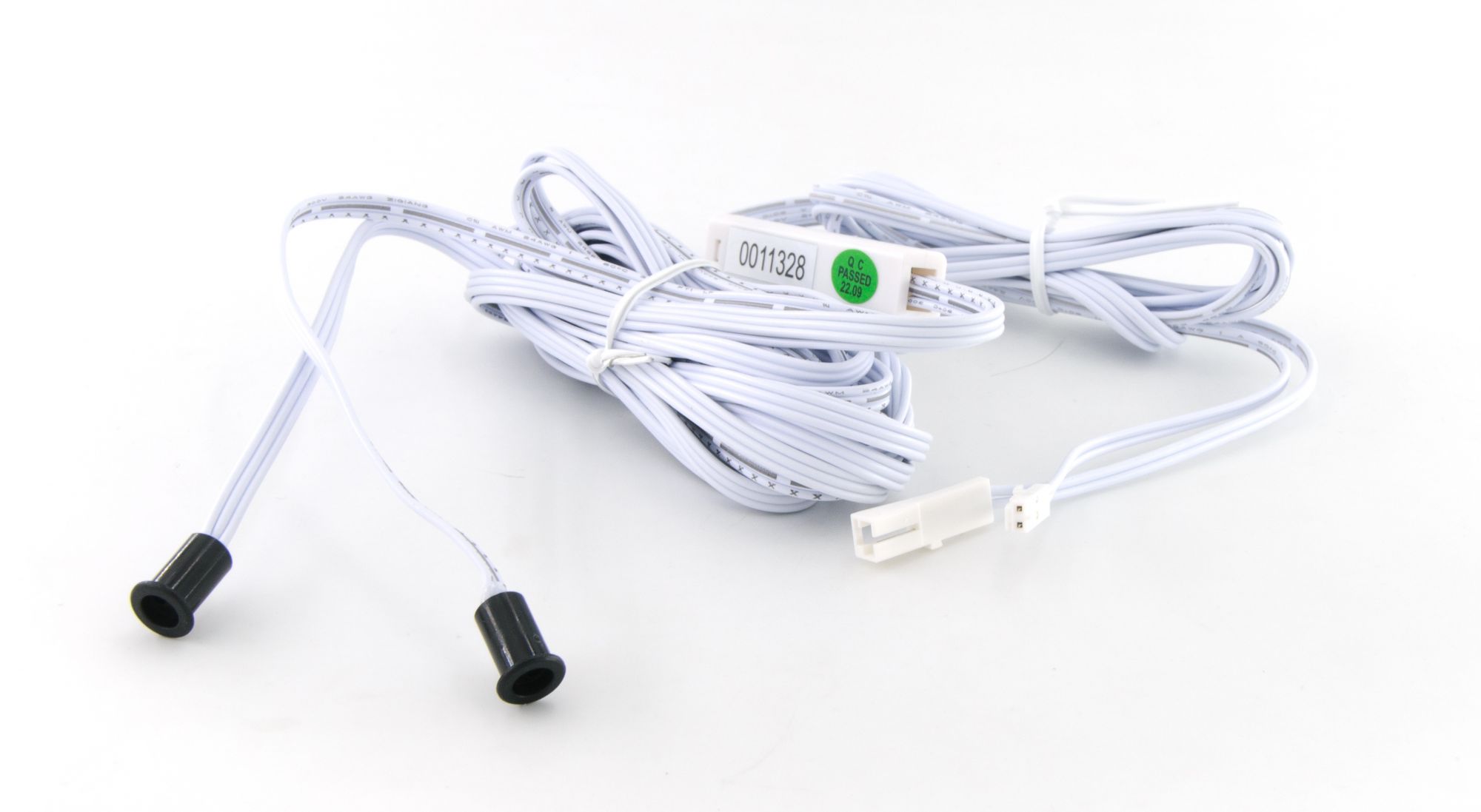 SLVMINIDSDUO Recessed Door Sensor Switch, black