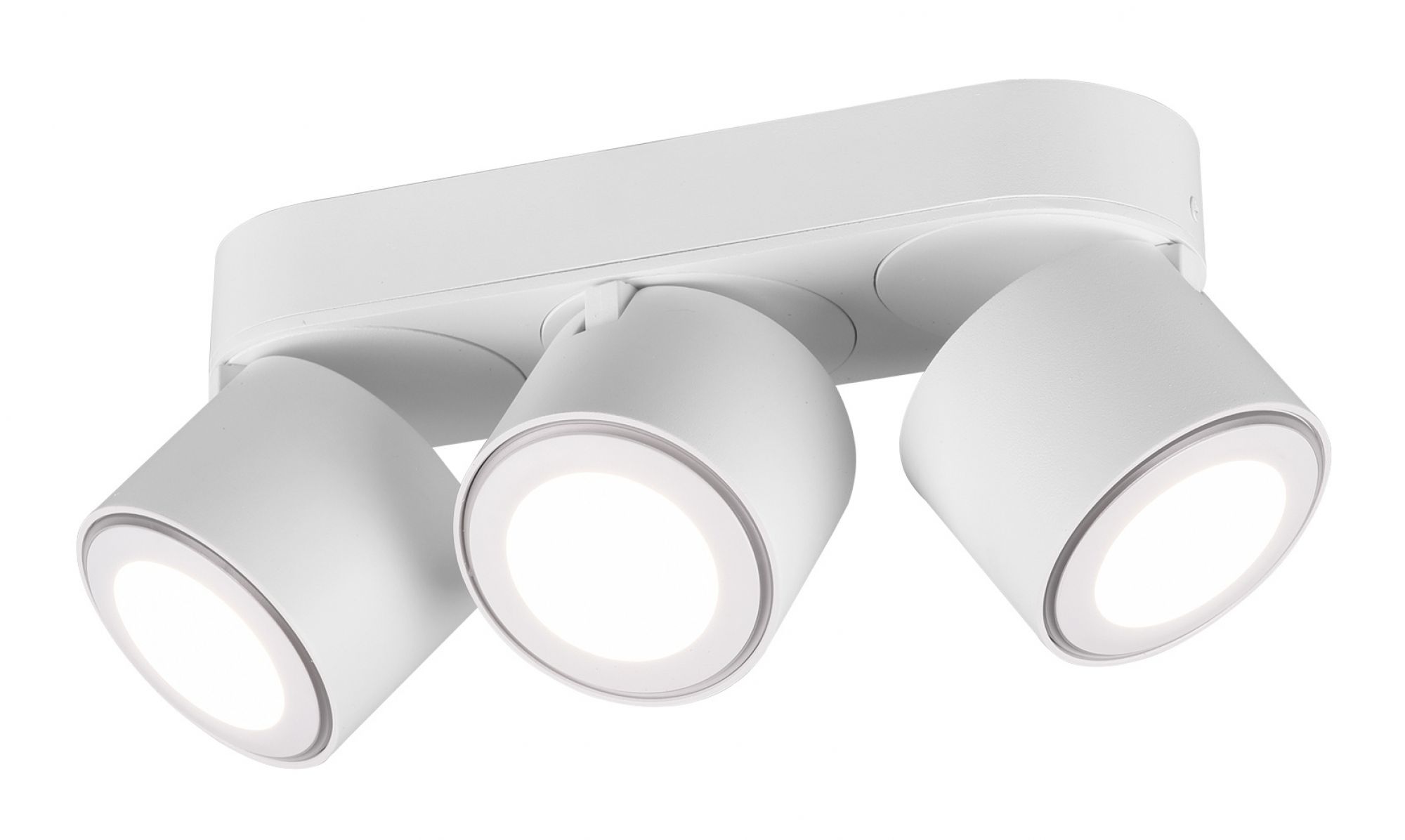652910331: Taurus 3 LED Surface Or Recessed Spot Light, Matt