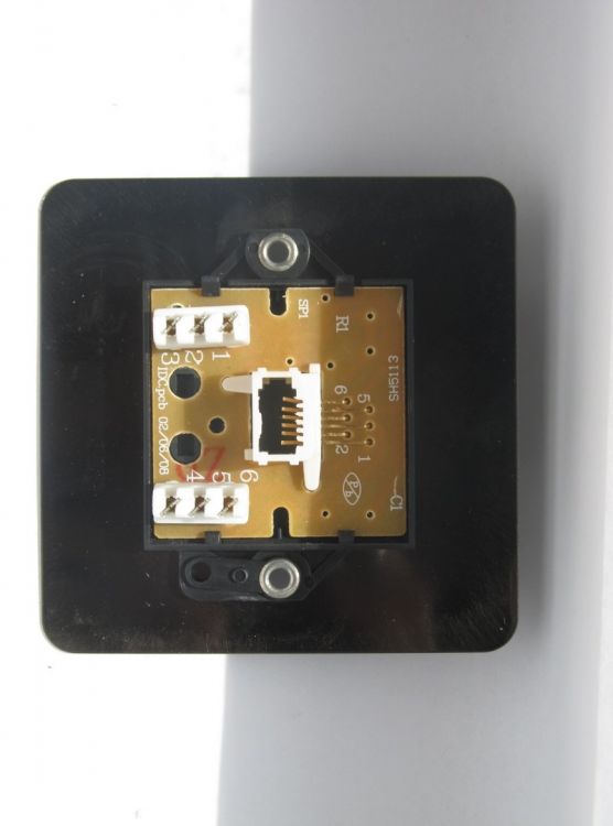 XFBTSB: Telephone Extension Socket, ultraflat brushed brass