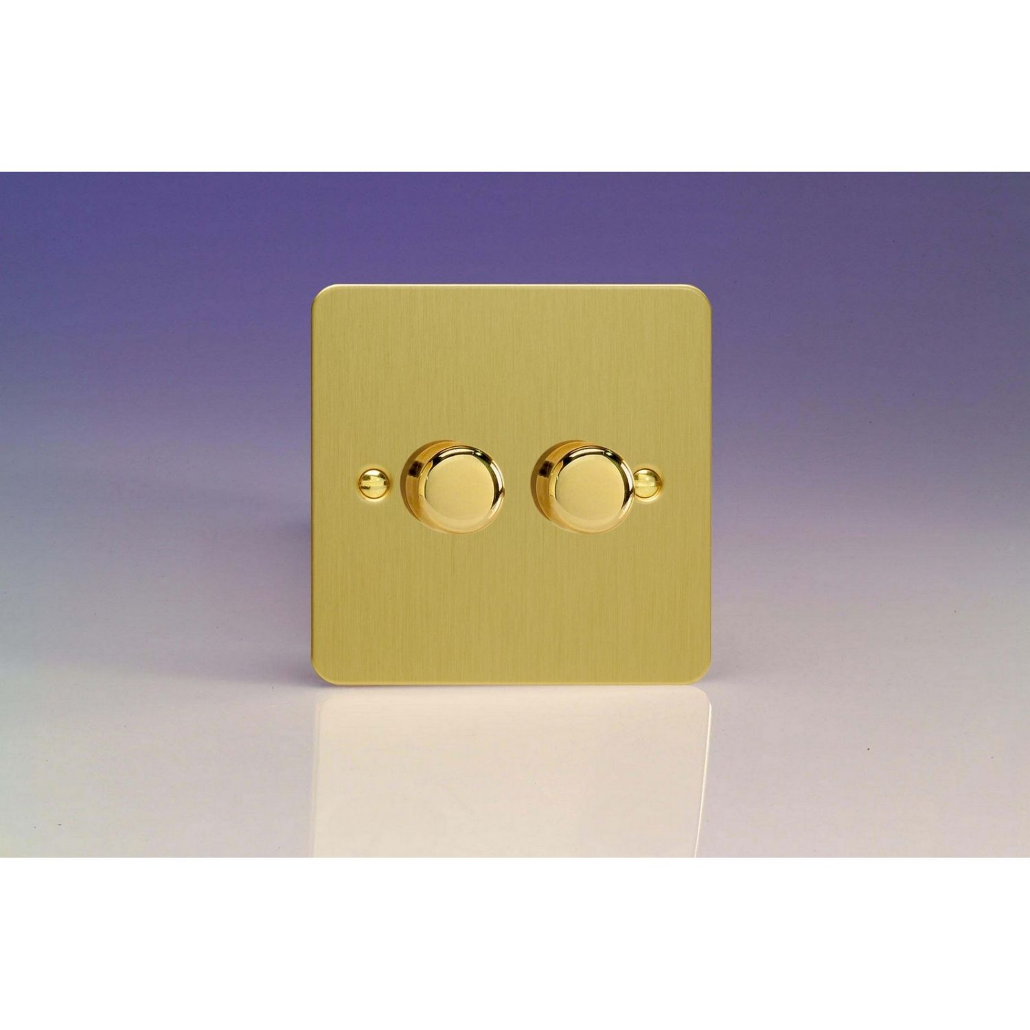 Varilight Varilight - Ultraflat Brushed Brass - White - View #3