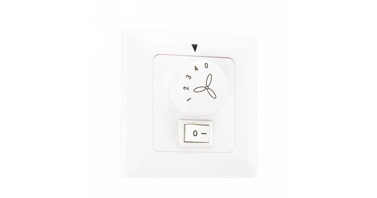 Westinghouse 78801 Ceiling Fan Wall Control with Light Switch from £
