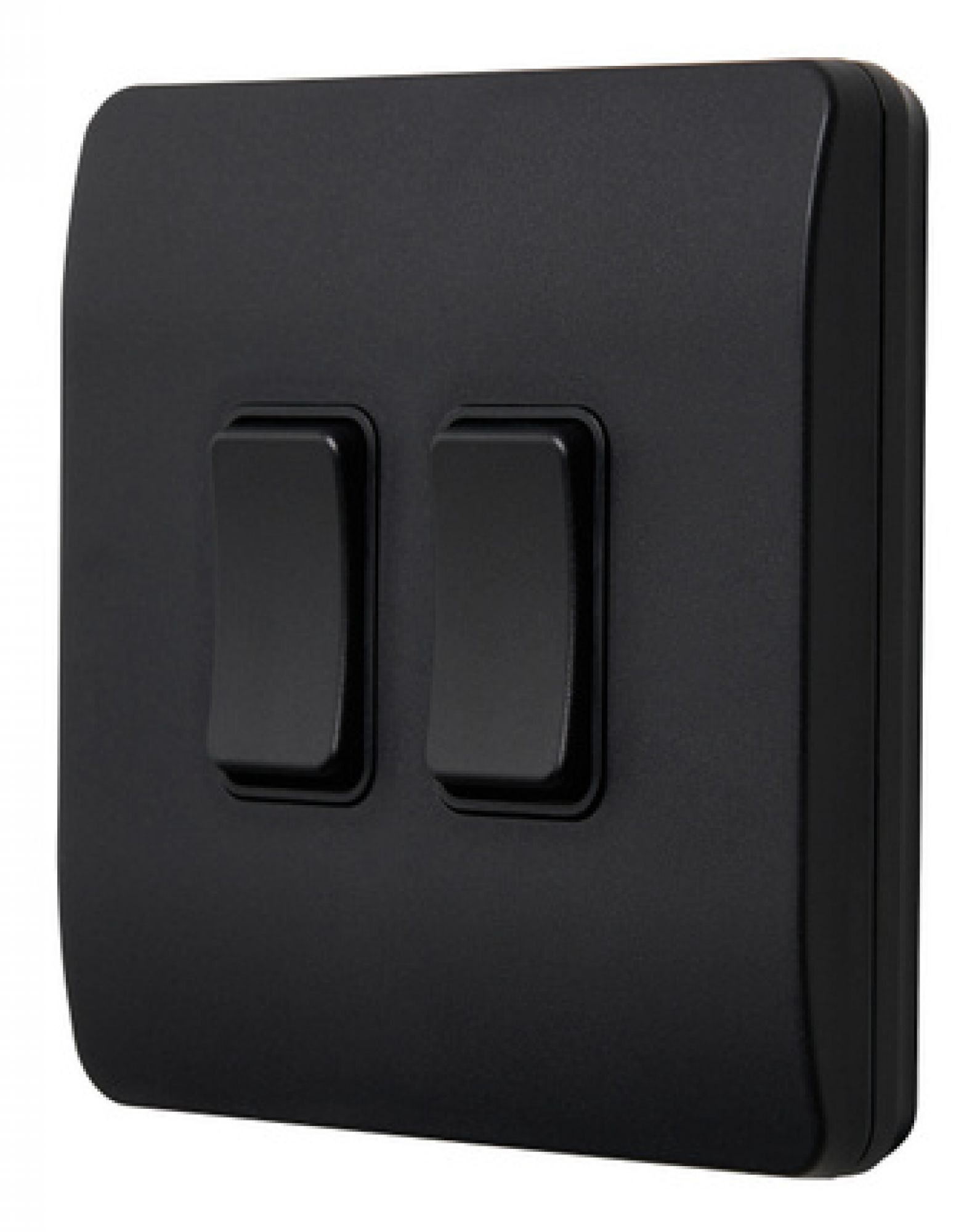 CUL-42502: Wireless Kinetic Grid Switch Frame, Black